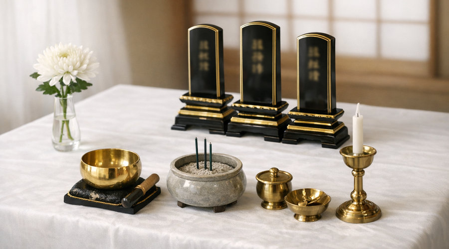 お位牌・ご遺影・仏具の供養