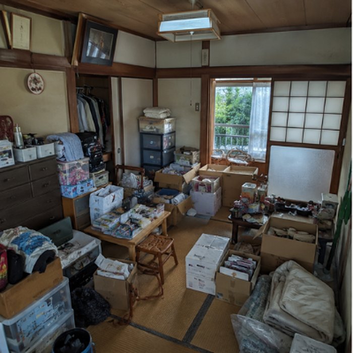 遺品整理(お部屋いっぱいのご遺品のお片付けとご供養)