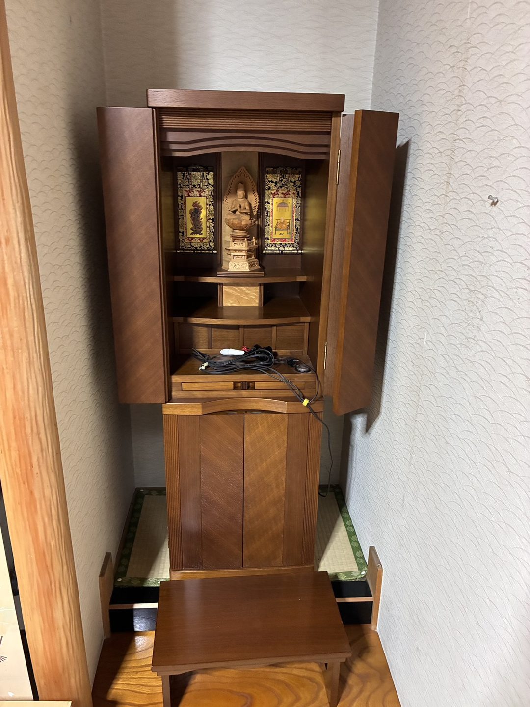 奈良県大和郡山市 お仏壇と仏具一式の回収